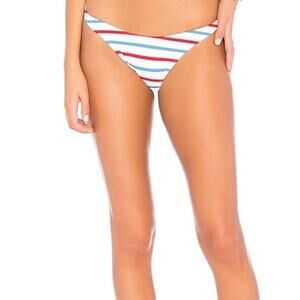 SOLID & STRIPED Meghan High Leg Bikini Bottom Large L